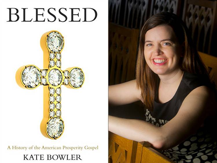 Blessed cover with Kate Bowler headshot