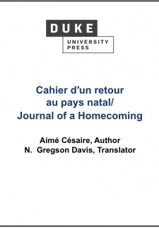 Journal of a Homecoming/Cahier d’un Retour au Pays Natal