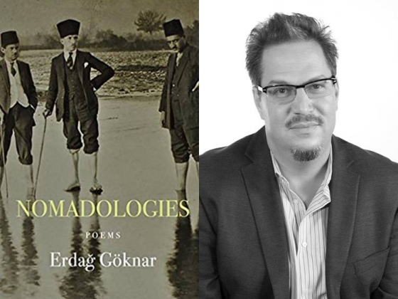 Nomadologies cover and Erdağ Göknar headshot