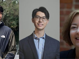 Collage with the headshots of the 2026 winners of SEC-AAS.