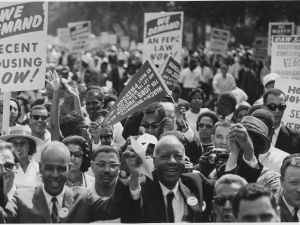 Marchers in the March on Washington for Jobs and Freedom, Aug. 28 1963.NATIONAL ARCHIVES