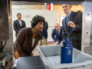 U.S. Representative looking into X-ray machine