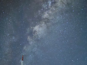 Perched atop a Chilean mountaintop 8,684 feet above sea level, the Vera Rubin Observatory