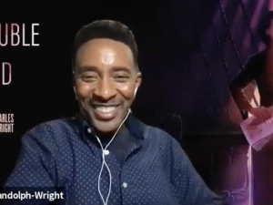 screen grab of Charles Randolph-White speaking at DEMAN Live session