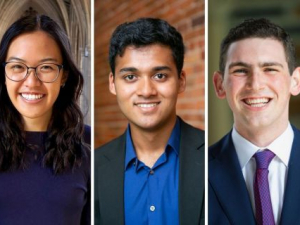 Three Undergraduate Scientists and Engineers Named 2022 Goldwater Scholars