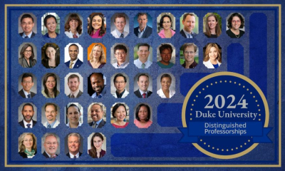 Duke Awards 32 New Distinguished Professorships for 2024
